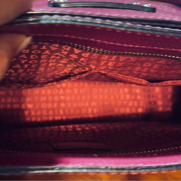 Kate Spade Wellesy Durham Fuchsia Hot Pink Tote w/Matching Wallet - Picture 7 of 14